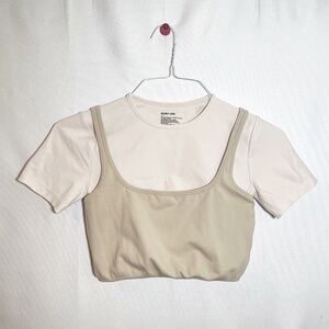 LIKE NEW! Helmut Lang SS21 Cropped Top SM/XS